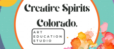 Multi colored logo for Creative Spirits Colorado